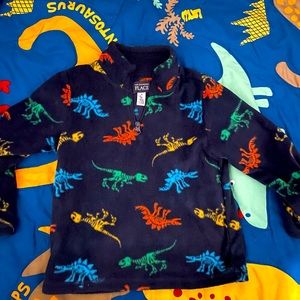 Dinosaur fleece